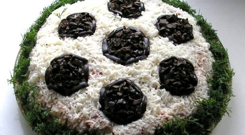 Салат Футбол