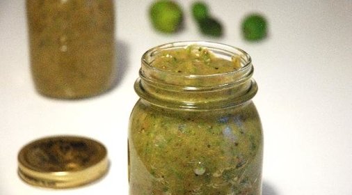 Протертая фейхоа с сахаром