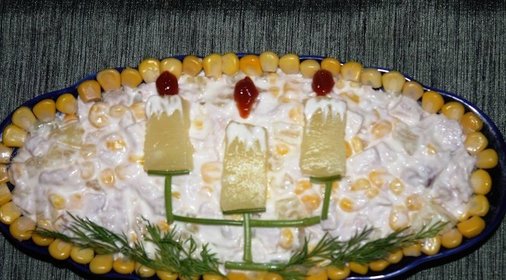 Салат Канделябр