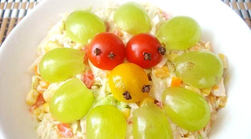 Салат Разноцветный