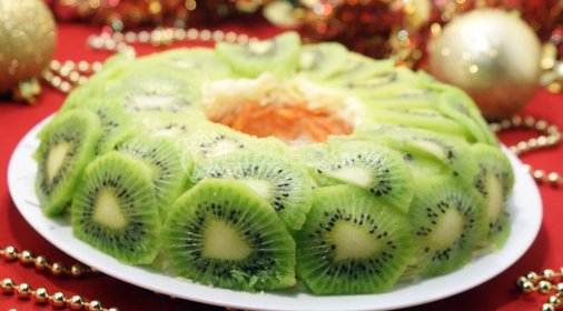 Салат «Новогодняя экзотика»