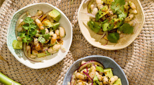 Салат из авокадо