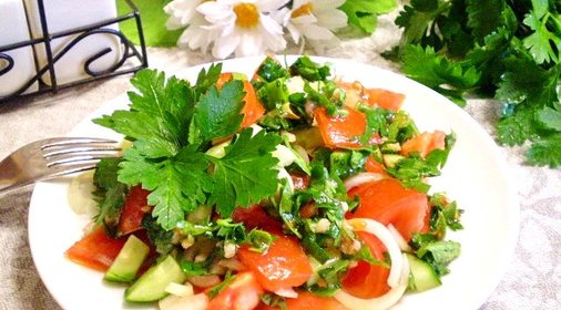 Салат к шашлыку