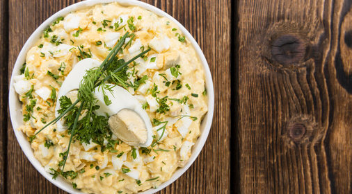 Яичный салат