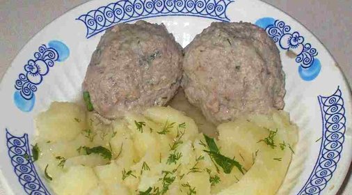 Кнели из говядины