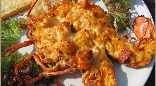 Раки с начинкой